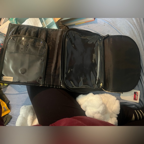 Kestrel Black & Gold Jewelry Travel/ To- Go Clutch - Picture 4 of 11